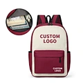 design junior high student custom backpack